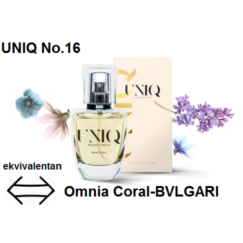 UNIQ No.16  odgovara Omnia Coral-BVLGARI (50ml)
