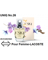 UNIQ No.26  odgovara Pour Femme-LACOSTE- 50ml
