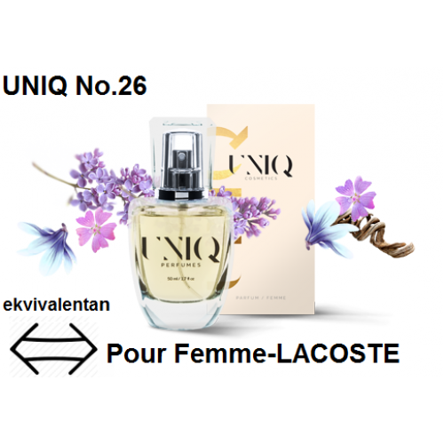 UNIQ No.26  odgovara Pour Femme-LACOSTE- 50ml
