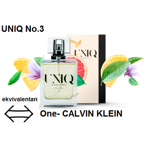 UNIQ No.03  odgovara One-CALVIN KLEIN- 50 ml