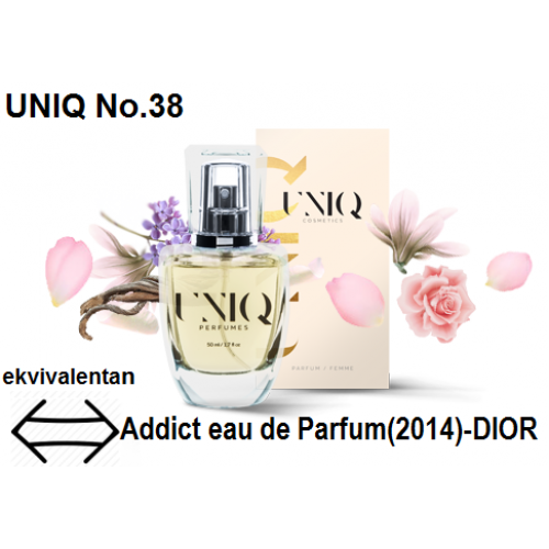 UNIQ No.38  odgovara Addict eau de Parfum(2014) -DIOR -50 ml