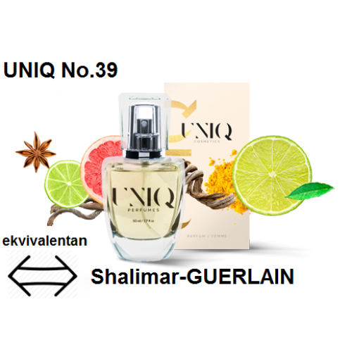 UNIQ No.39  odgovara Shalimar-GUERLAIN -50 ml